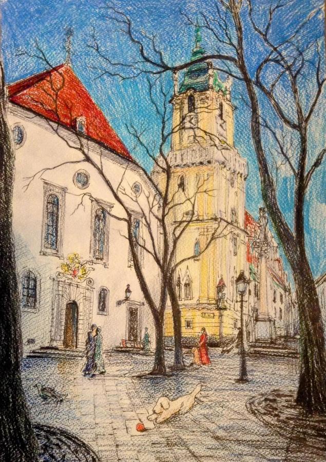 Nice Flat Under The Castle Bratislava Luaran gambar